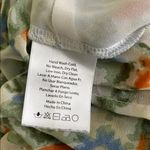 Molly green Frilled Floral Tie Front Cropped Top Photo 4