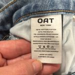 OAT high rise Lightwash crop ankle Jean size 8 Blue Photo 6