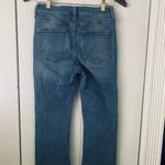 High Waist Cropped Mom Jeans 👖 Blue Size 28 Photo 4