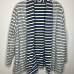 Pinkblush  striped cardigan size large‎ Photo 0