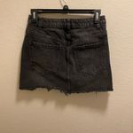 Free People  We The Free Zip it Up Mini Skirt in Black Size 24 Photo 7