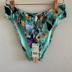Nanette Lepore NWT  High Leg Hipster Bikini Tropical Artsy Print 8 Photo 2