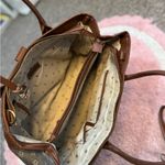 Dooney & Bourke  Brown and Blue Tote Photo 2