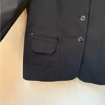 Tribal Stretch Black Blazer Women’s Size 14 Photo 7