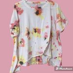 Grayson Threads GRAYSON / THREADS black label size small hi low t-shirt ink spot print casual Photo 1