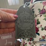 Floral Women's Backpack NWT | This Is the Prettiest Backpack Ever! White Photo 2