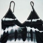 Olivaceous tie dye strappy v neck bodysuit in size medium Photo 3