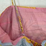 Farm Rio for Anthropologie Floral Print Ruffle Mini Dress Womens XL Pink Photo 13