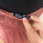 Abercrombie & Fitch PETITE mini pink satin slip dress with adjustable straps. Photo 11