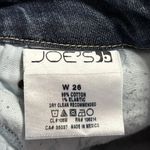 joe's jeans  size W 26 denim boot cut low rise blue jeans zip button closure Photo 7