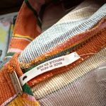 Free People Free People La Paz Striped Cropped Pants Orange Multi Colored NWT 6 Retro Boho Photo 9