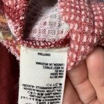 Free People  Flower Patch Boho Thermal Top Oversize Blouse Size XS Photo 7