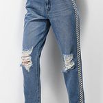 EMPYRE | Eileen Mom Checked Jeans Black Size undefined Photo 0