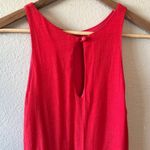 Cherry red halter dress Photo 1
