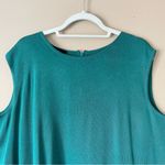 Ming Wang  | Forest Green Sleeveless Top Sz 3X Photo 1
