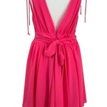 Lucy in the Sky Dress Ysabel Chiffon Dress in Hot Pink- M Photo 10