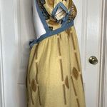 Mink Colette Open Back Dress Women’s Sm Boho Floral Short Dress V Photo 3