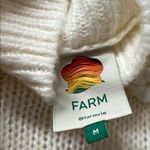 Farm Rio  Handmade Flowers Embroidered Sweater Photo 4