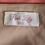 Pink Lily  Womens Cutout Bodycon Dress Colorblock Pink Orange Sexy Tube Dress 3XL Photo 7