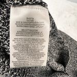 BCBGeneration  cardigan Oversize Comfy Size XS/S Marled Heathered Black White zip Photo 6