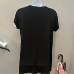 Apt. 9 Elegant Black Sequin Trim Women's Dress Midi  1X Plain Photo 2