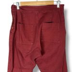 Prairie Underground Medium Pinup Pants Oxblood wine red stretch organic cotton‎ Photo 3
