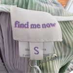 Find Me Now Purple Green Grey Tie Dye Pull On Wide Leg Pants Size Small NWT Photo 7