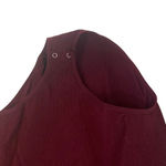 Unbranded Bodysuit turtle neck long sleeve S/M ribbed red wine Photo 1