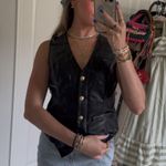 Amazon faux leather vest Photo 0