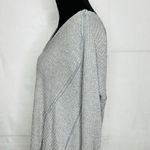 We The Free Free People  Gray Long Sleeve Thermal Waffle Knit Top Sz XS Photo 5