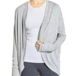 Athleta  Post Gray Wrap Cardigan Sweater Marled #347868 Womens Medium Photo 5