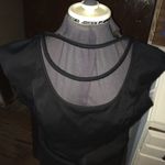 Black Halo chocker little black dress with princess seams Photo 0