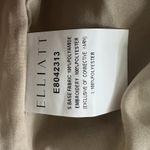 Elliatt NWT  Halite Blush Pink Metallic Jacquard Side Slit Maxi Dress Photo 9