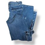Ardene Blue Denim Utility Cargo Jeans Wide Leg D Ring Pockets 29 Inch Waist Photo 5