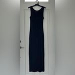 Ann Taylor  Black Ruched Sleeveless dress Photo 2