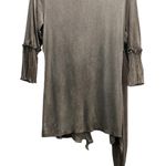 Lungidame Gray Women's Duster Open Cardigan Made in Italy Photo 6