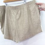 All In Motion NEW  Women's Casual Pull On Shorts 2X Beige Knit Photo 5