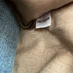 True Religion Denim Mini Tote Crossbody Bag Women's Blue Logo White Purse Photo 7