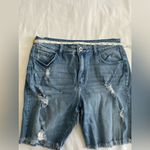 Encore jeans  Distress Shorts‎ size Large Photo 3