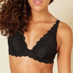 Cosabella NWT 36DD Black Never Say Never Candie Underwire Lace Bra Boho NWT $85 Photo 0