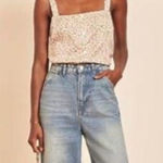 Reformation Rosie Floral Button-Down Top Photo 0