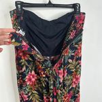 American Eagle NWT  Size Small Tie Front Cropped Wide Leg Floral Jumpsuit Romper Photo 7