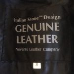 Leather Jacket woman’s patchwork soft vintage design funky Photo 11