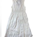 Flying Tomato  white eyelet dress. Size M EUC Photo 1