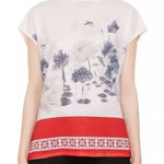 Ted Baker Jennay Lake of Dreams Tee Size 4 Photo 0
