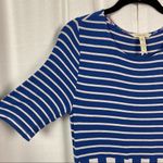 Matilda Jane Blue Stripe Road Ahead Maxi Dress Sz.S Photo 6