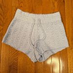 Urban Outfitters Out from Under women’s  light blue cable knit shorts size‎ Large Photo 0