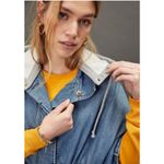 Anthropologie Pilcro  Kimono Denim Jacket M/L Oversized Boho Chic Layering Photo 10