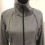 Eddie Bauer Women’s Grey Full Zipper Motion Stretch Sweatshirt Sz Large Photo 1