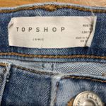 Topshop  Jamie High Rise Skinny Distressed Jeans Size 28 Photo 1